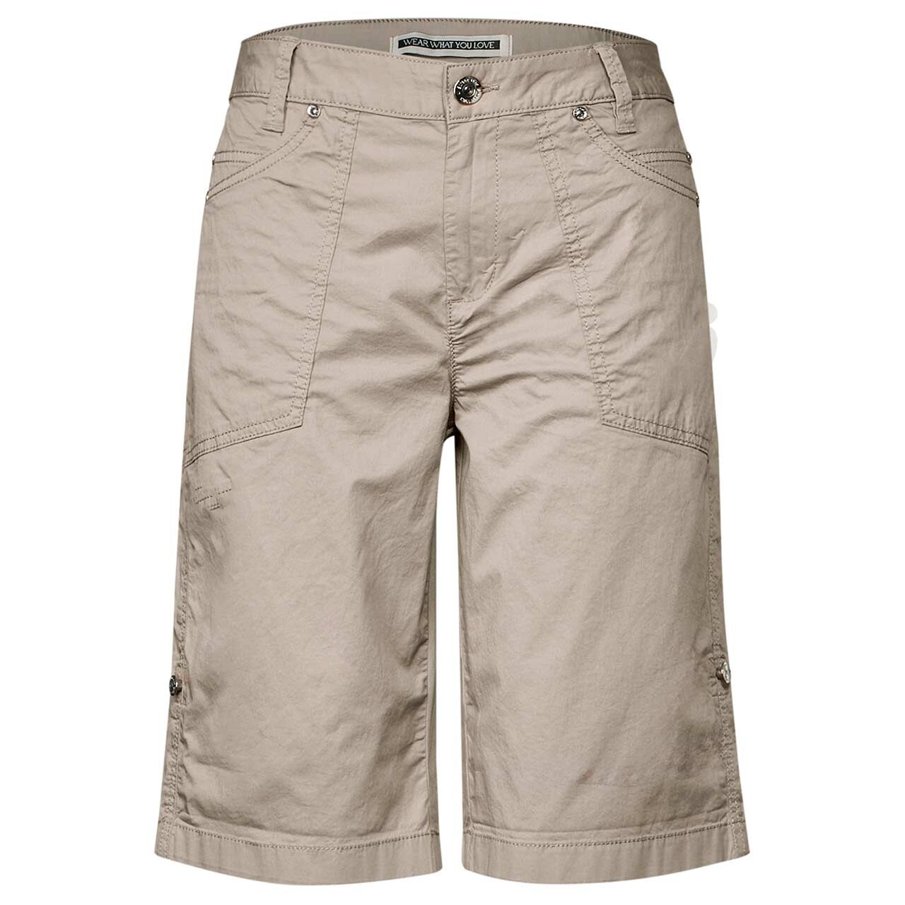Street One Yulius Baumwoll Bermuda buff grey Street One Yulius Baumwoll Bermuda buff grey