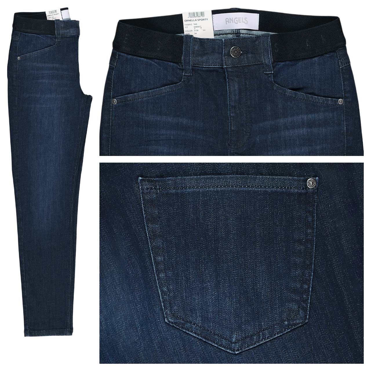 Angels Ornella Sporty 7/8 Jeans stone used buffi