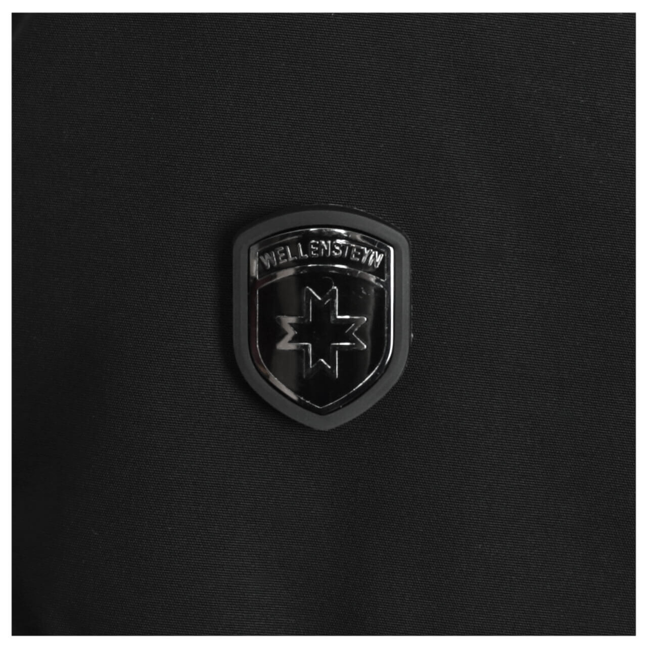 wellensteyn-herren-jacke-cicero-winter-cicw-870-black-detail Herren Jacke Cicero Winter von Wellensteyn in Schwarz, Logo