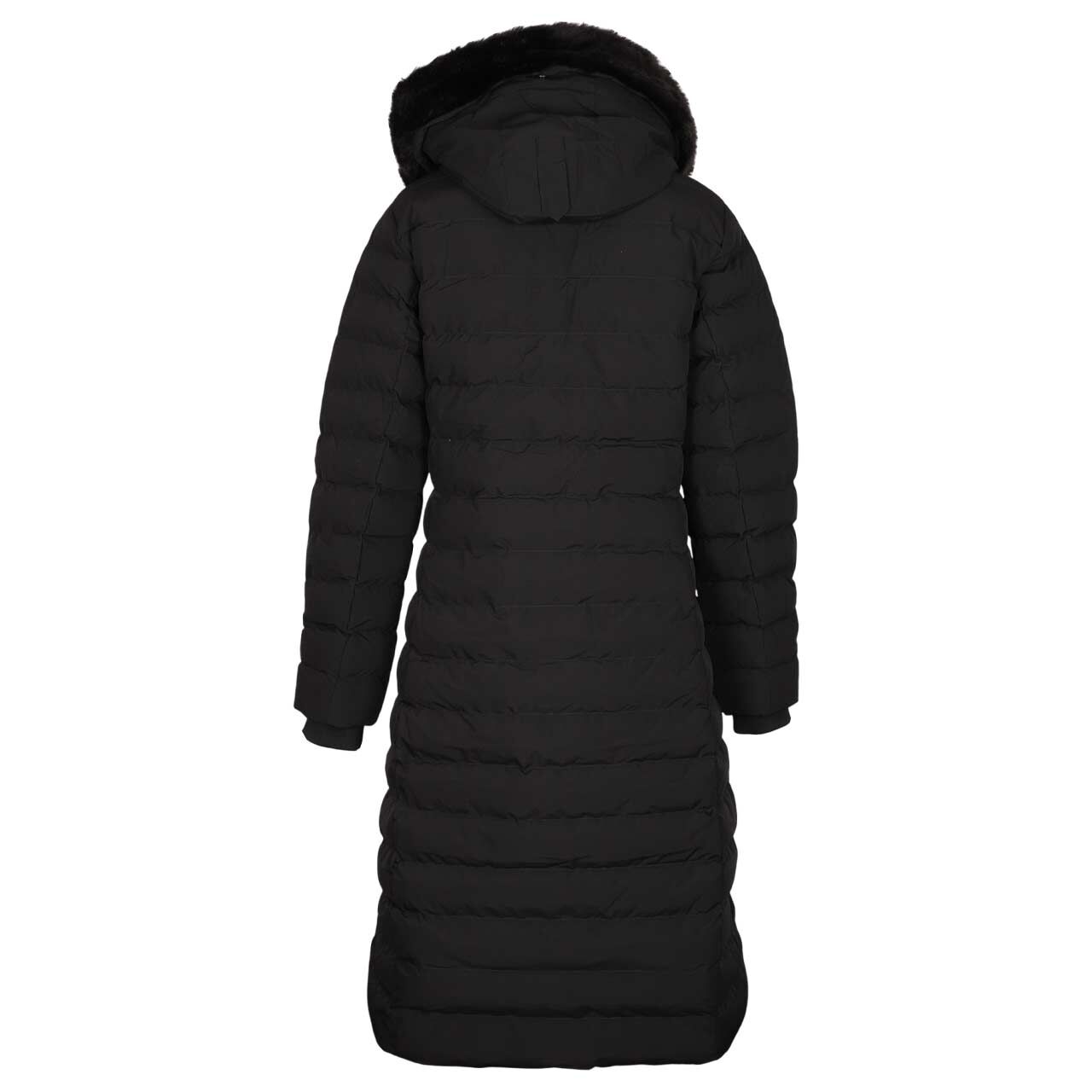 Damen Jacke Santorin Super Long von Wellensteyn in Schwarz, Rückansicht