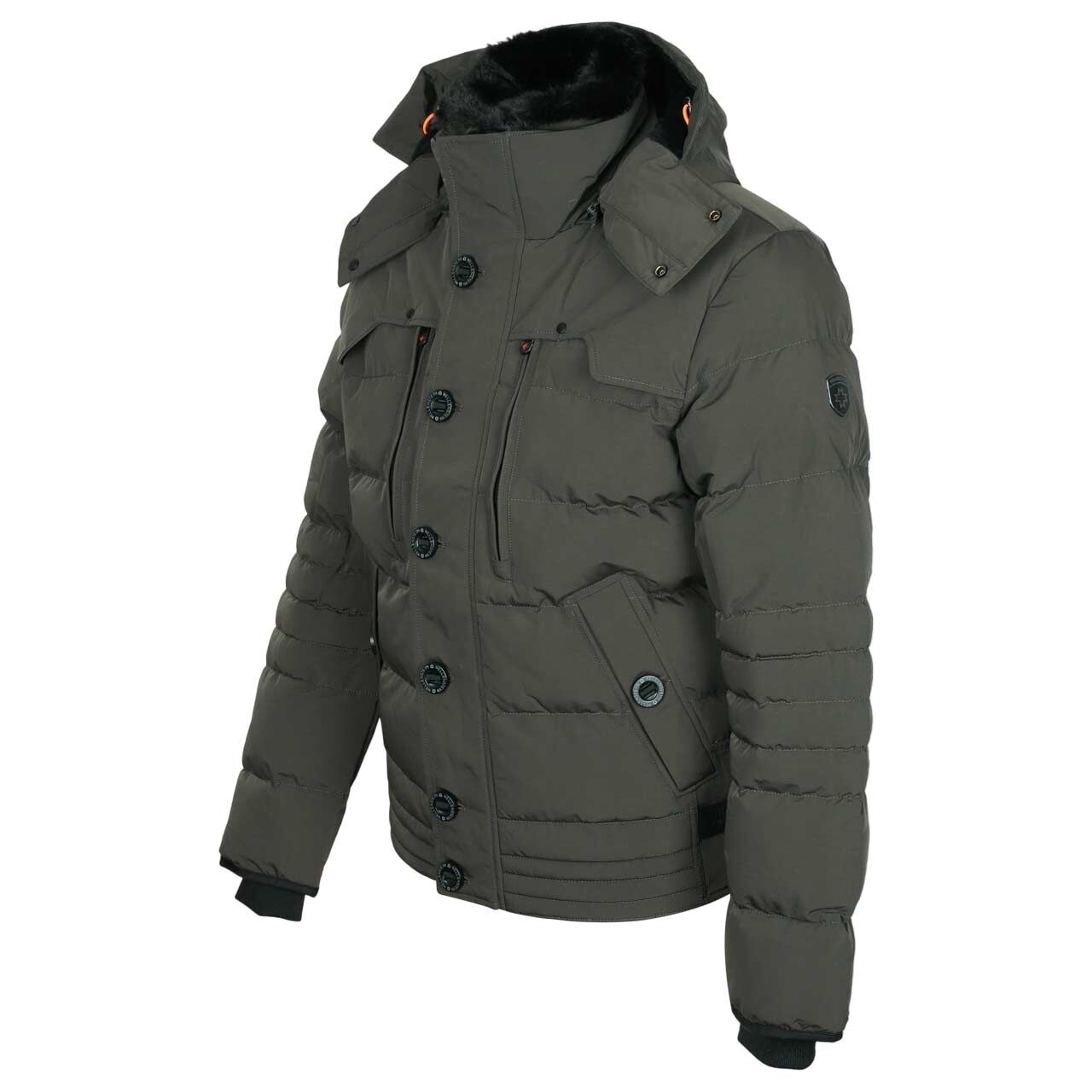 Herren Jacke Starstream von Wellensteyn in Dunkelgrün, Seitenansicht