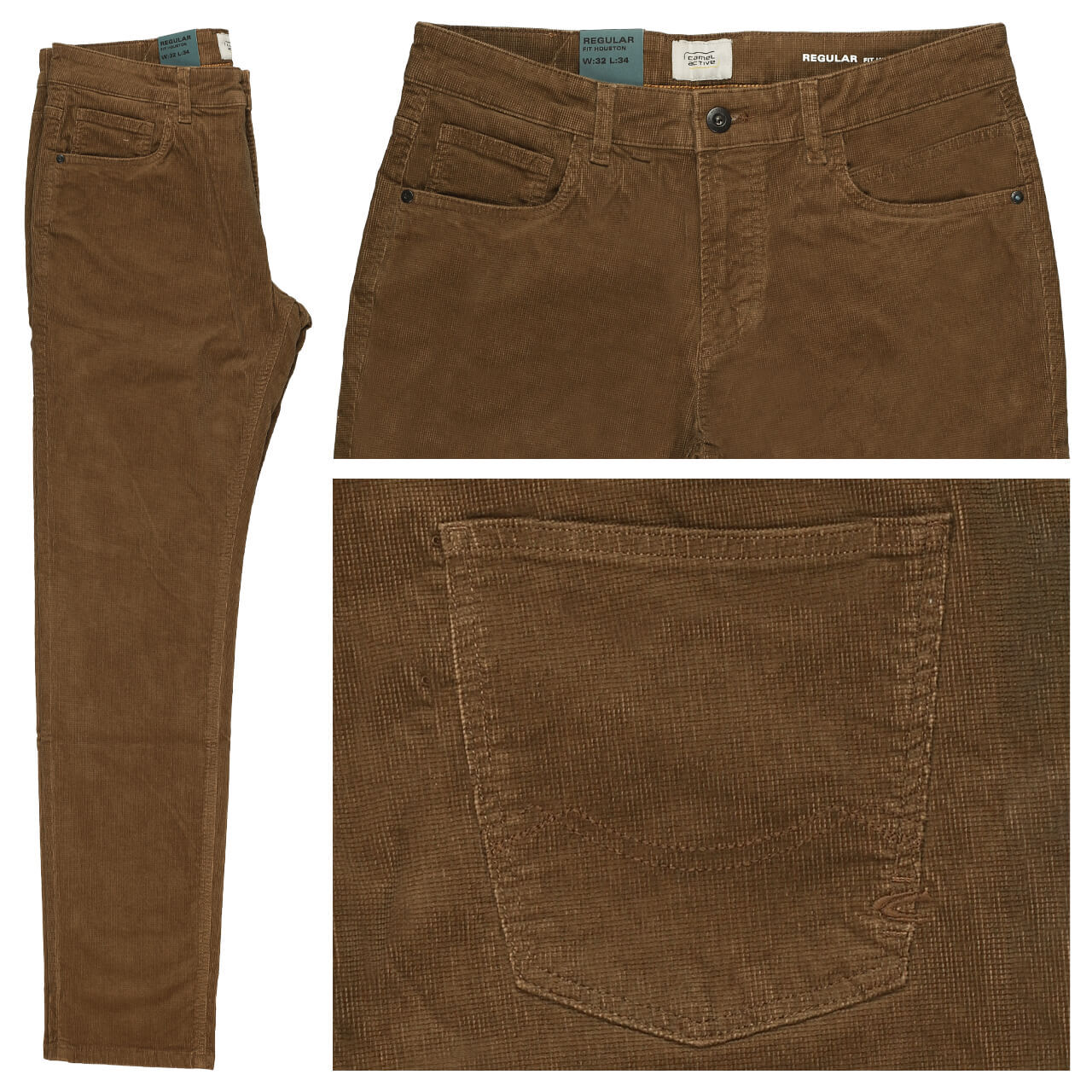 Camel active Houston Cordhose sepia brown 