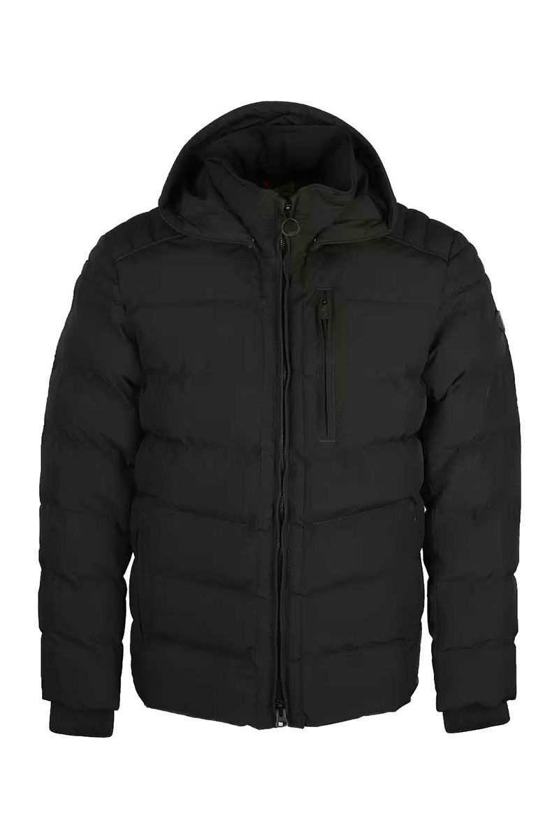 Vorderansicht der Wellensteyn Winterjacke in Schwarz