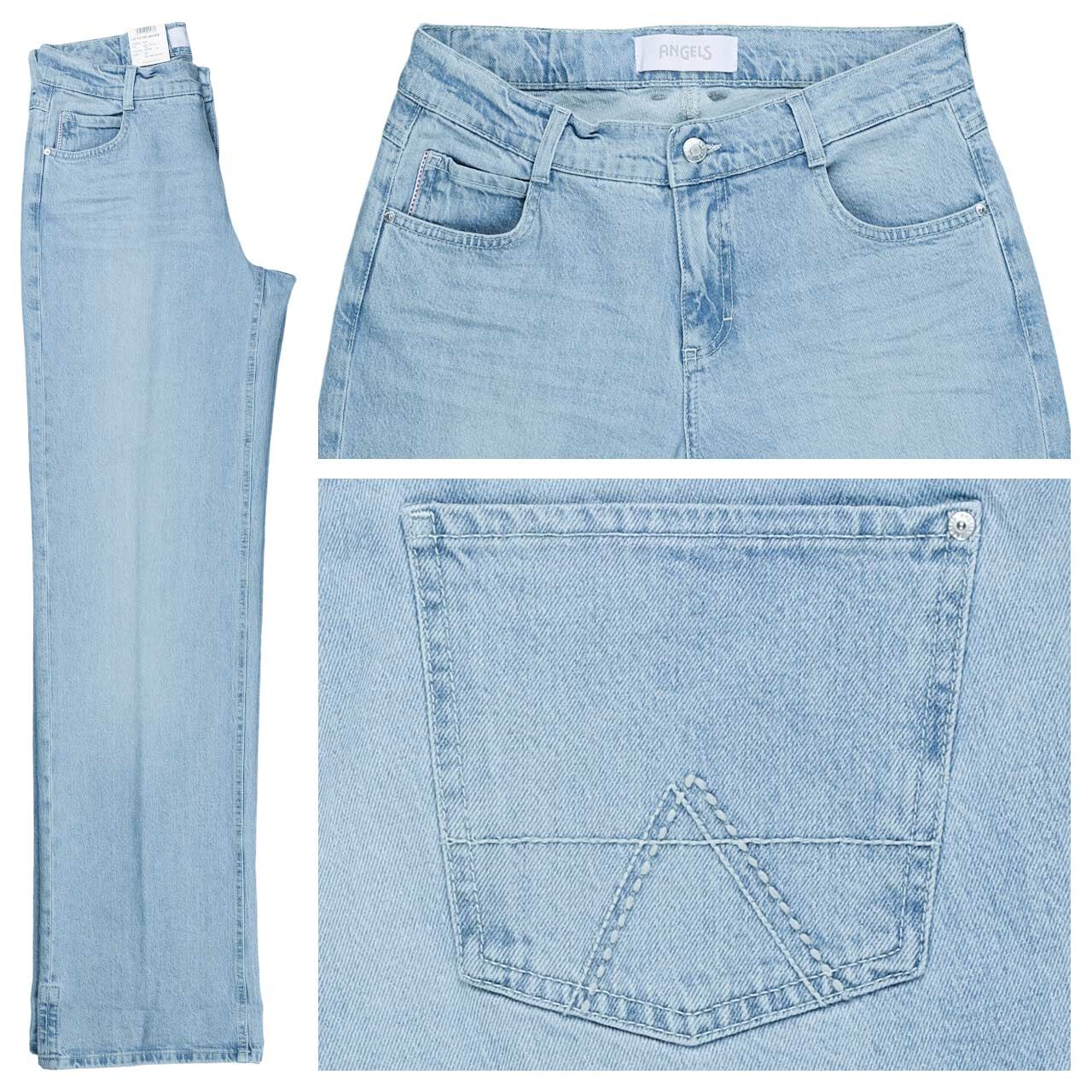 Angels Liz TU Jeans bleached blue random used selvedge