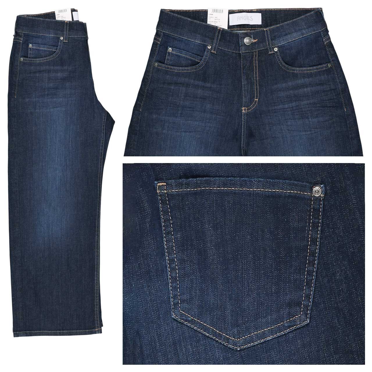 Angels Linn 3/4 Jeans stone used buffi