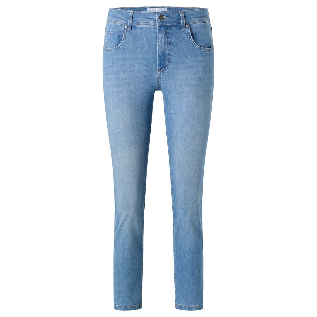 Damen 7/8 Jeans Ornella von Angels in Blau angewaschen, Vorderansicht
