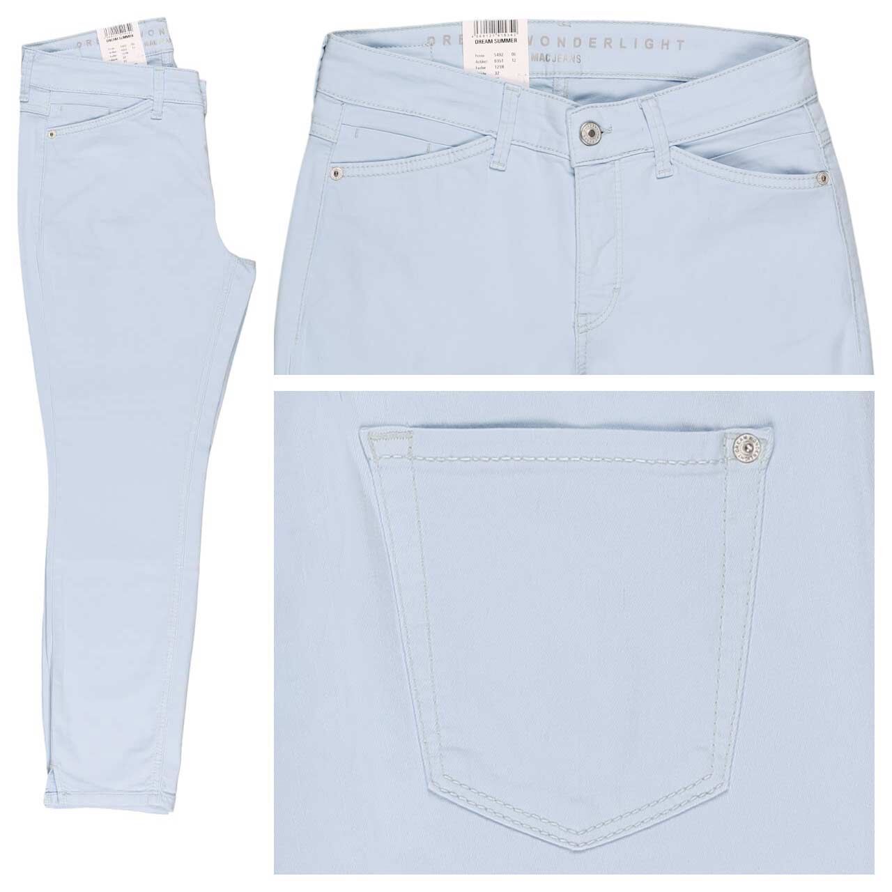 MAC Dream Summer 7/8 Baumwollhose heaven blue wonderlight