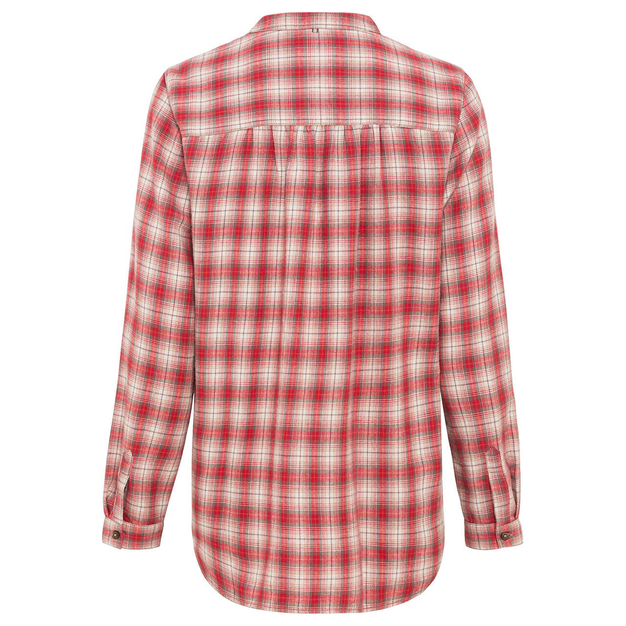 Camel active Damen Langarm Bluse magnolia checked
