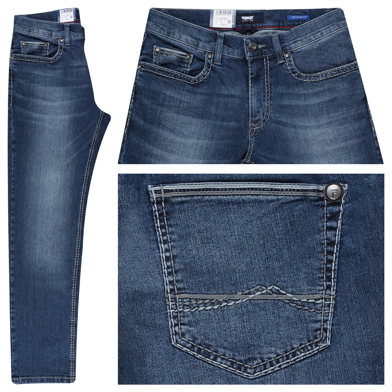 Pioneer Rando Jeans Megaflex blue used buffies