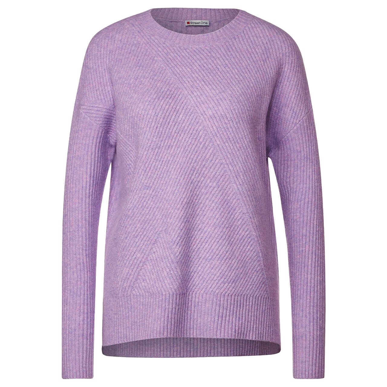 Street One Pullover Round neck soft pure lilac Street One Pullover Round neck soft pure lilac