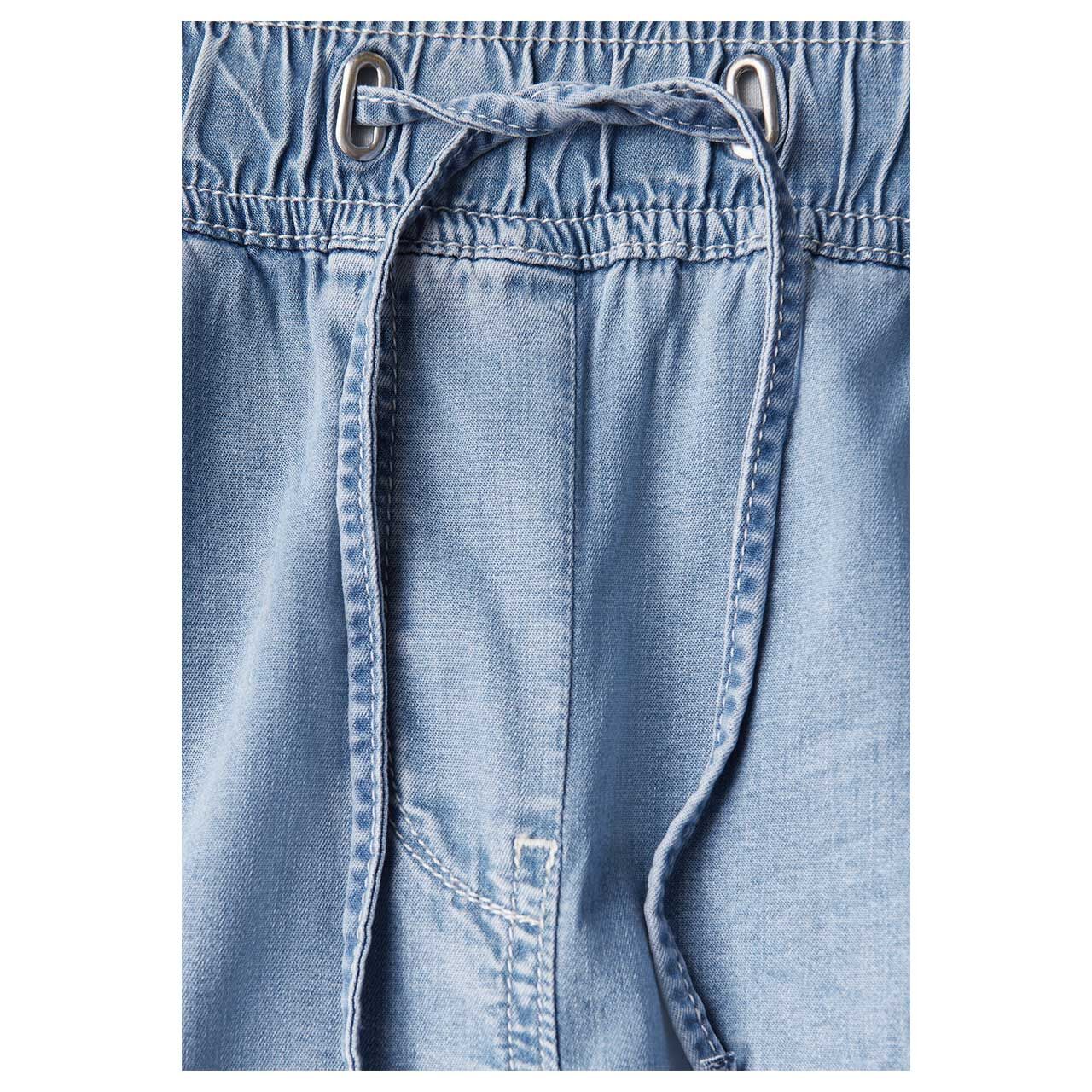 Cecil Neele Wideleg Jeans light blue used wash
