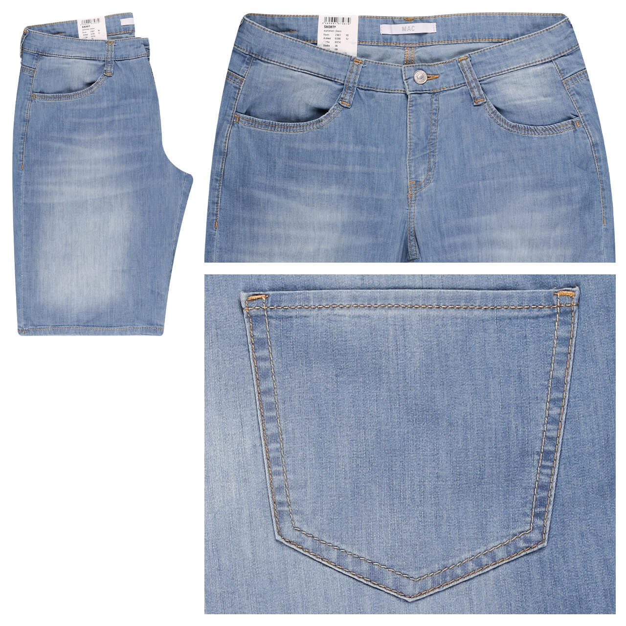 MAC Shorty Jeans authentic use wash