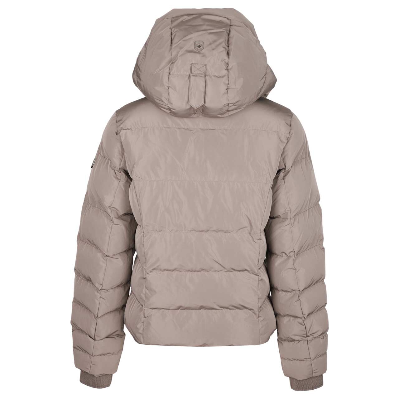Damen Jacke Cordoba Short von Wellensteyn in Grau-Braun, Rückansicht