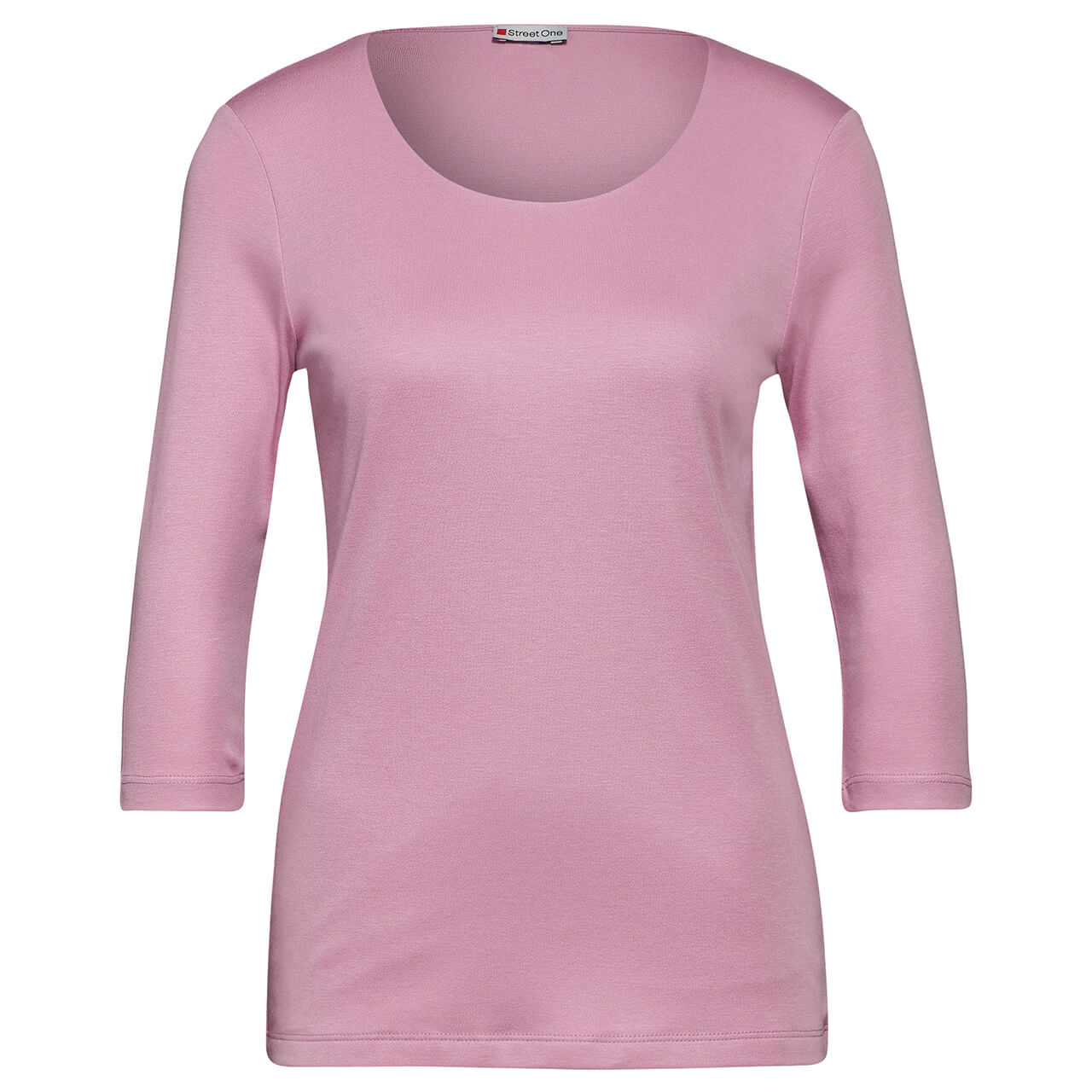 Street One Damen 3/4 Arm Shirt Pania sunrise pink 