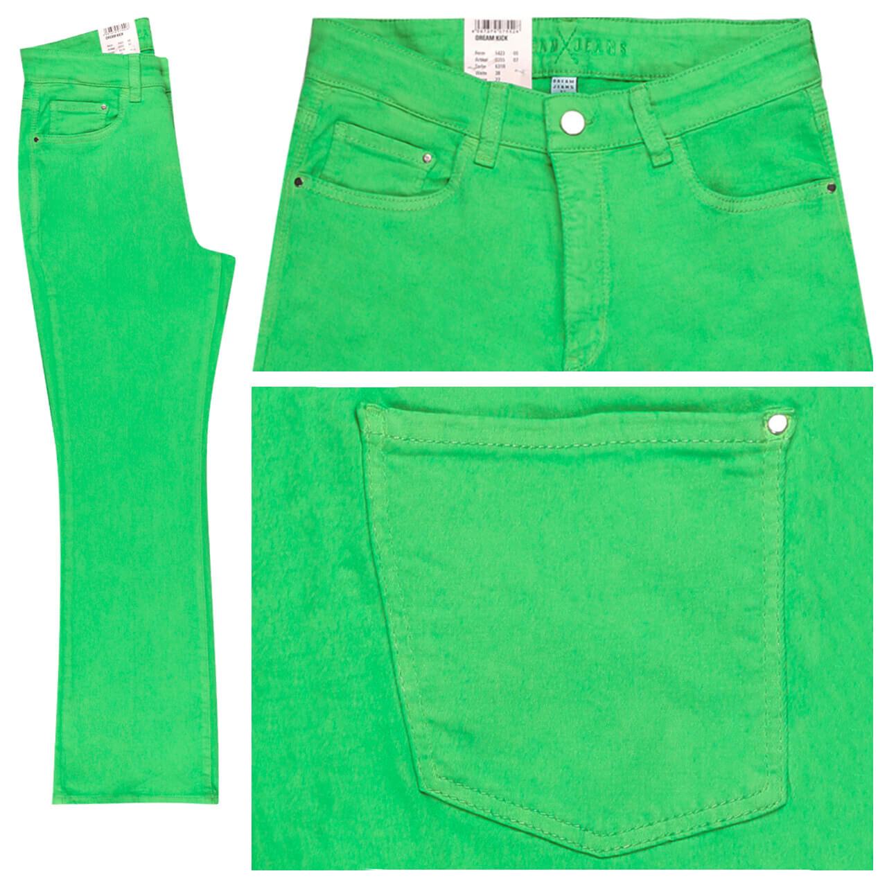 MAC Dream Kick 7/8 Jeans island green