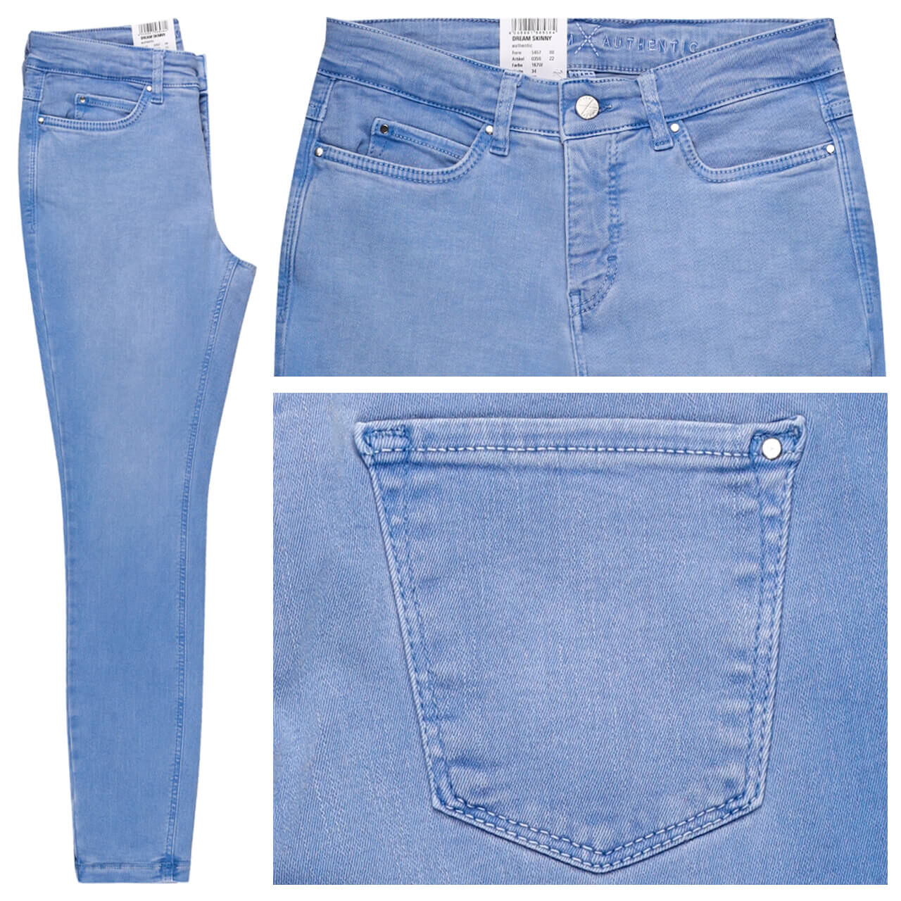 MAC Dream Skinny Jeans bright cobalt