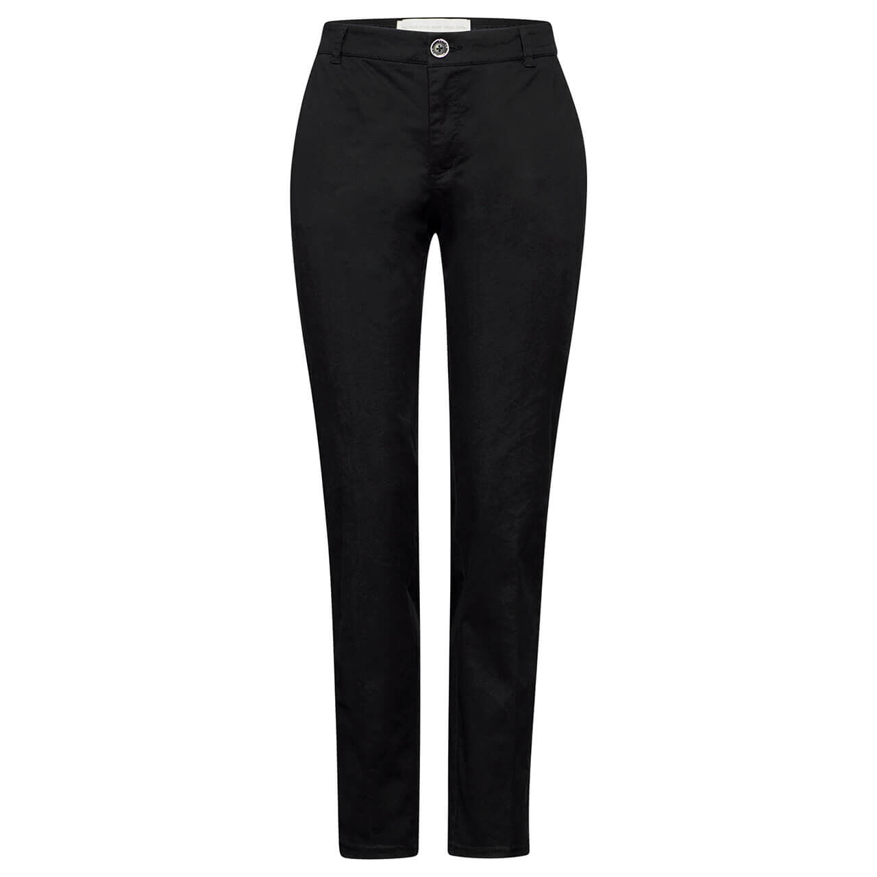 Street One Chinohose Peach Twill black Street One Chinohose Peach Twill black
