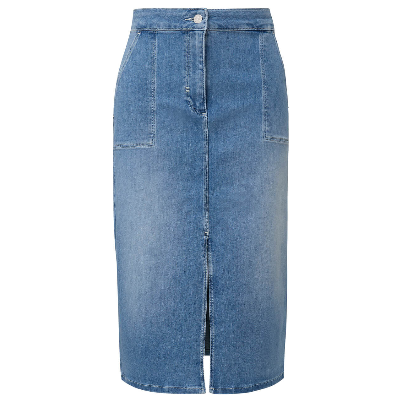 Comma Damen Jeansrock light blue Comma Damen Jeansrock light blue