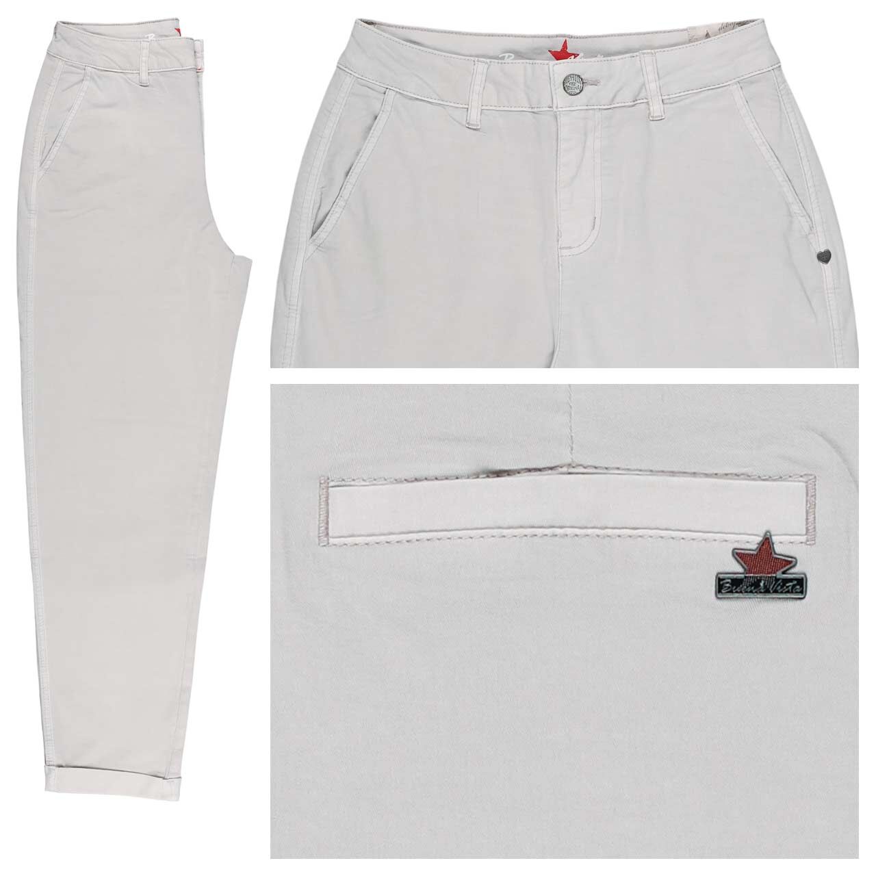 Buena Vista Chino 7/8 Summer Twill Baumwollhose kreide