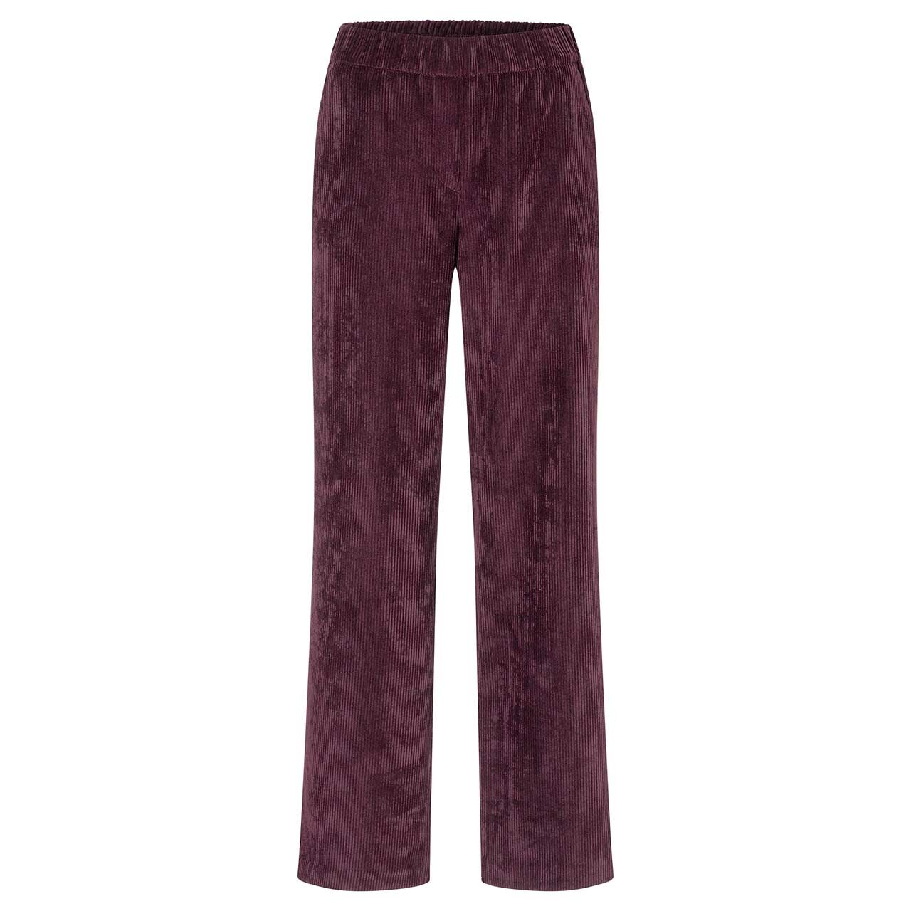 Damen Cordhose Chiara von MAC in Burgunderrot, Vorderansicht
