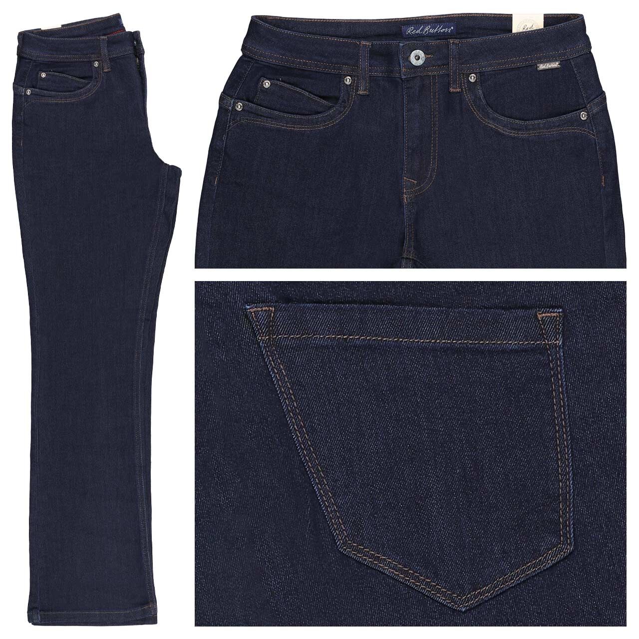 Red Button Babette Jeans classic blue