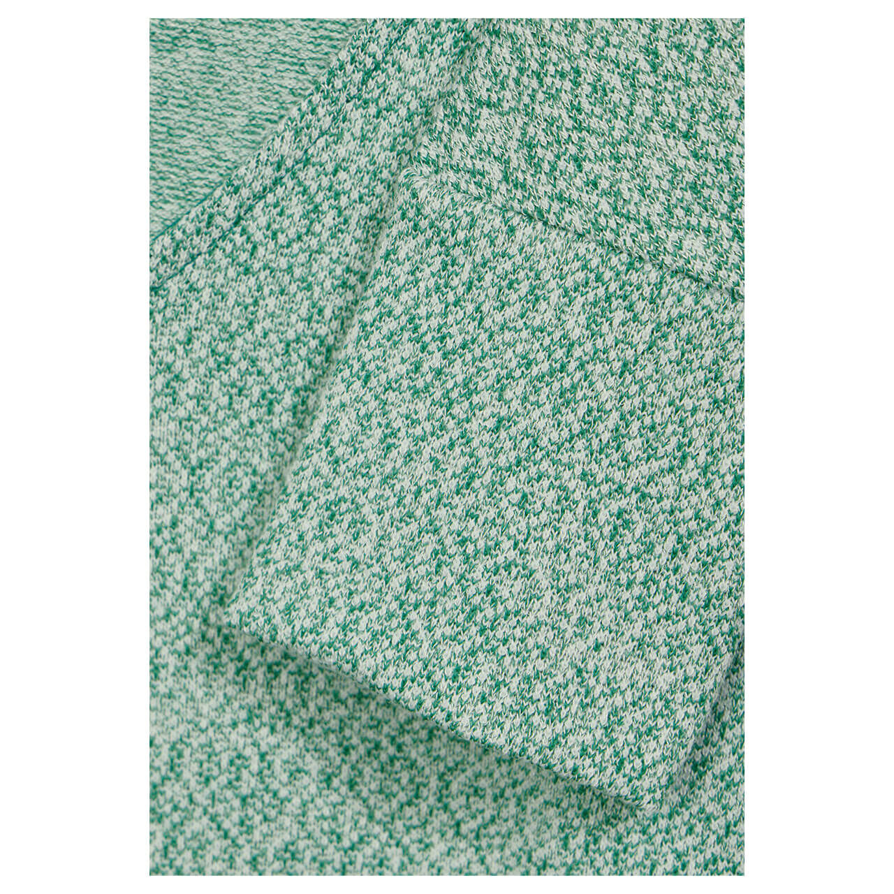 Street One Damen Langarm Shirt 2-Color Structure fresh green melange