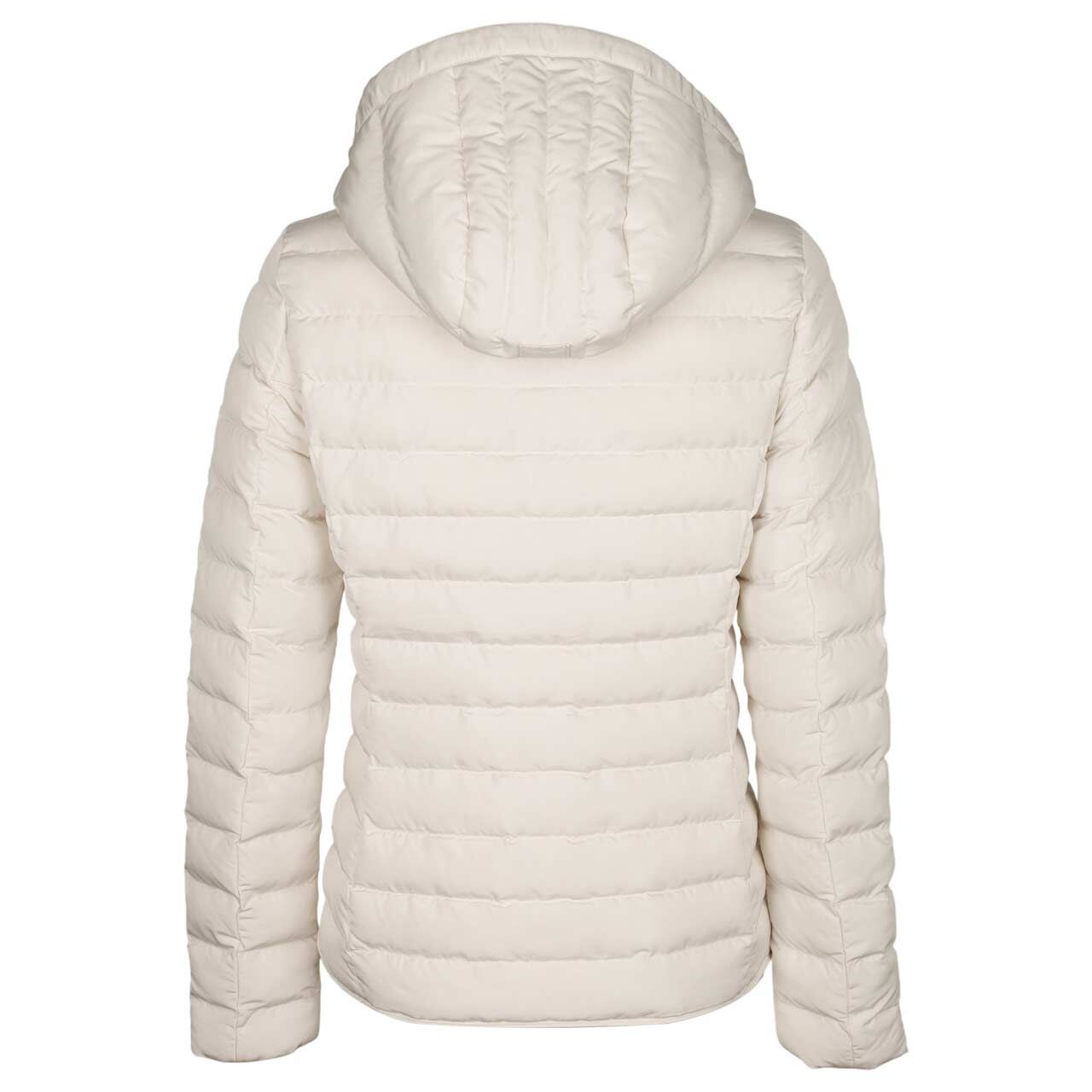 Damen Jacke Italy Hood von Wellensteyn in Cremeweiß, Rückansicht