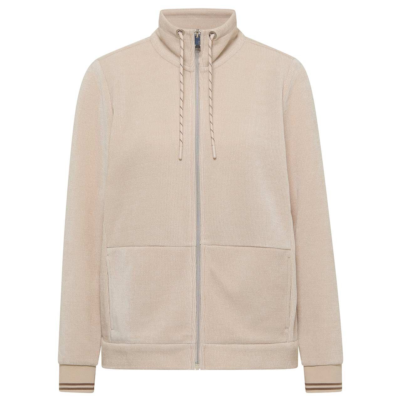 Cecil Damen Cord Shirt Jacke Soft Jacket smooth sand beige