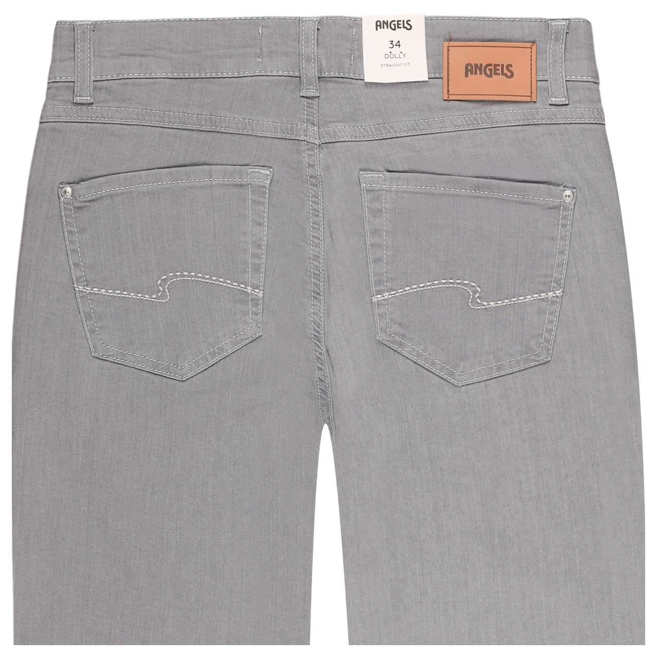 Damenjeans Dolly von Angels in Grau, detaillierte Rückansicht