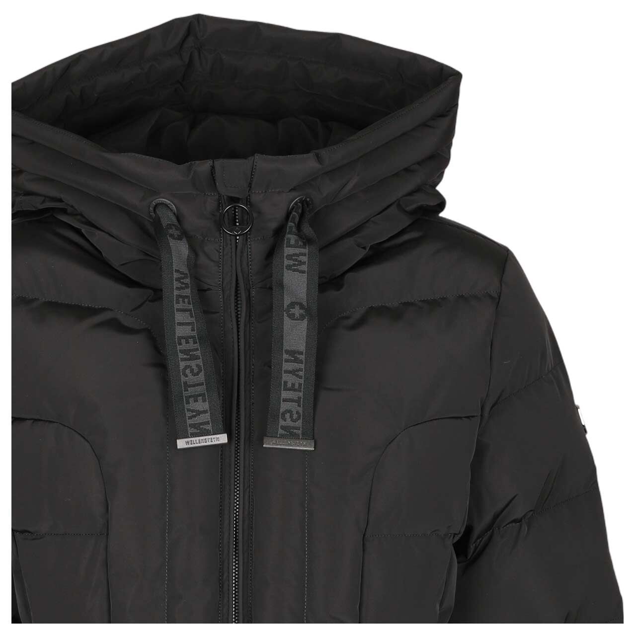 Damen Jacke Belvitini Short von Wellensteyn in Schwarz, Detailansicht vorne
