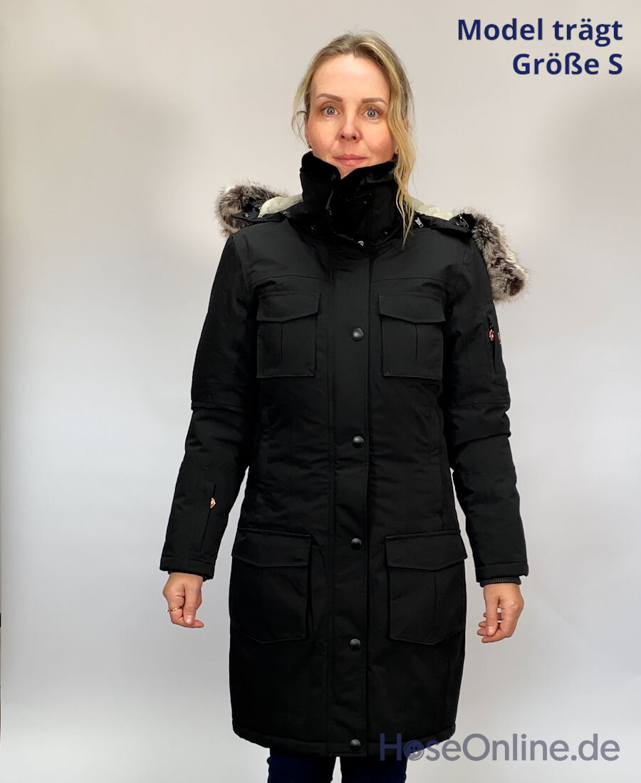 Wellensteyn Schneezauber Long Damen Jacke black