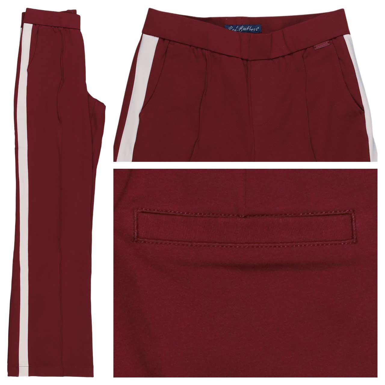 Red Button Colette Jogpants ruby punta sidepatch