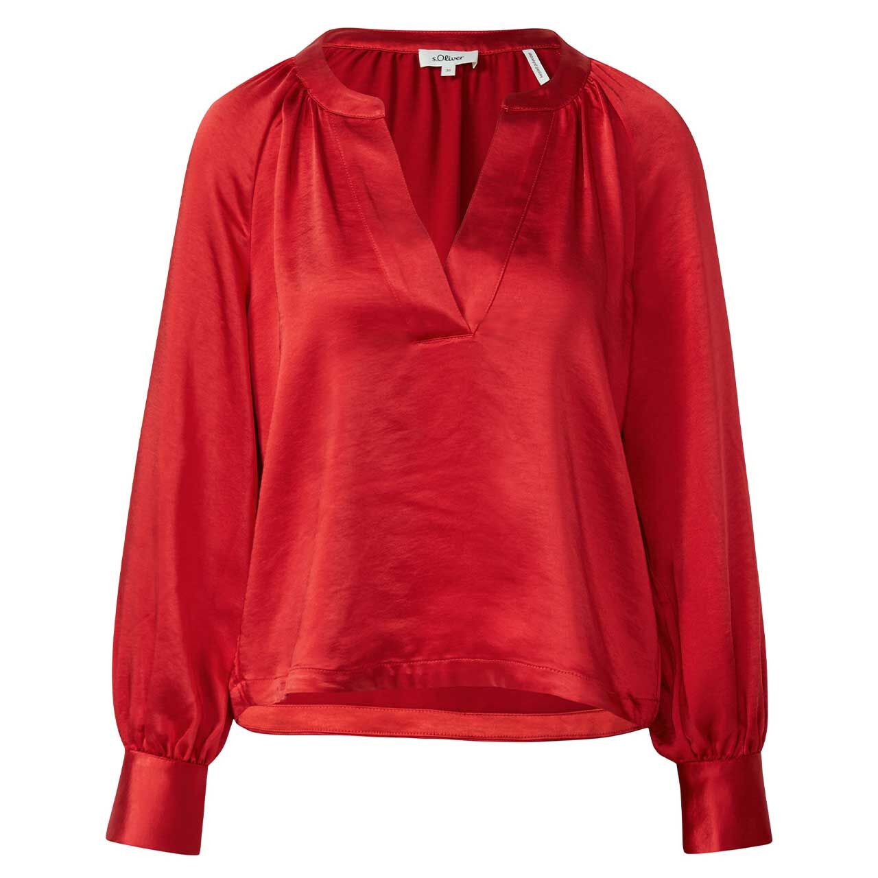 s.Oliver Damen Langarm Bluse salsa red s.Oliver Damen Langarm Bluse salsa red