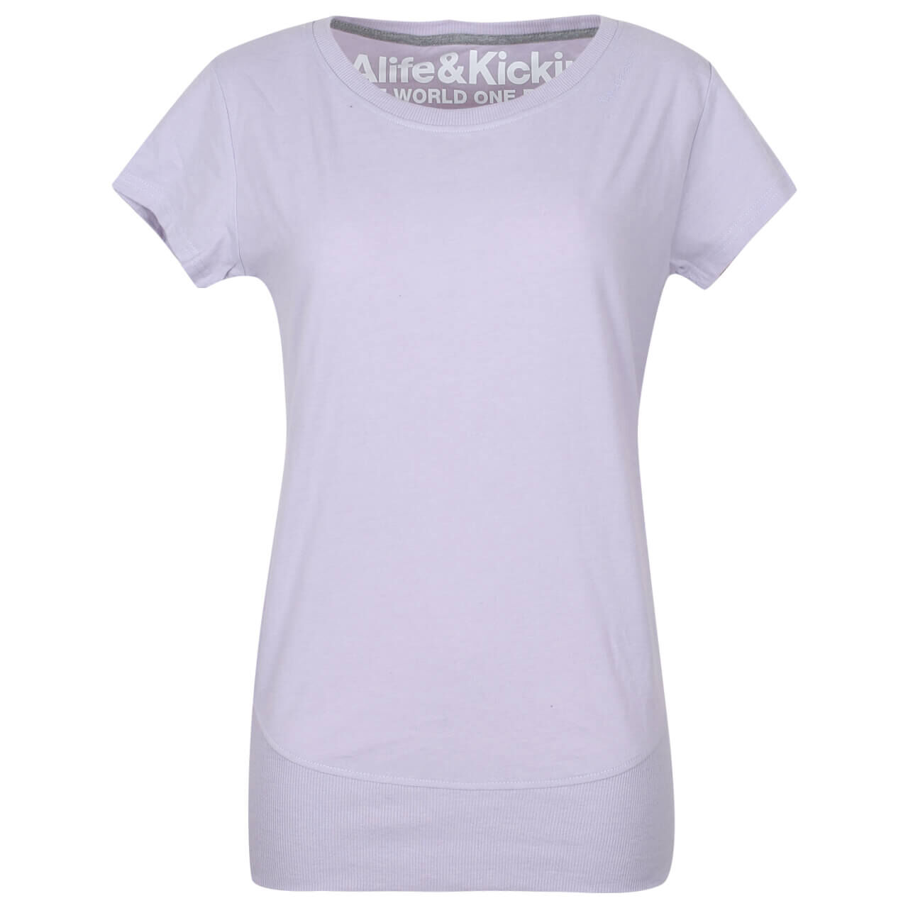 Alife and Kickin Kiko T-Shirt für Damen in Flieder, FarbNr.: 4321