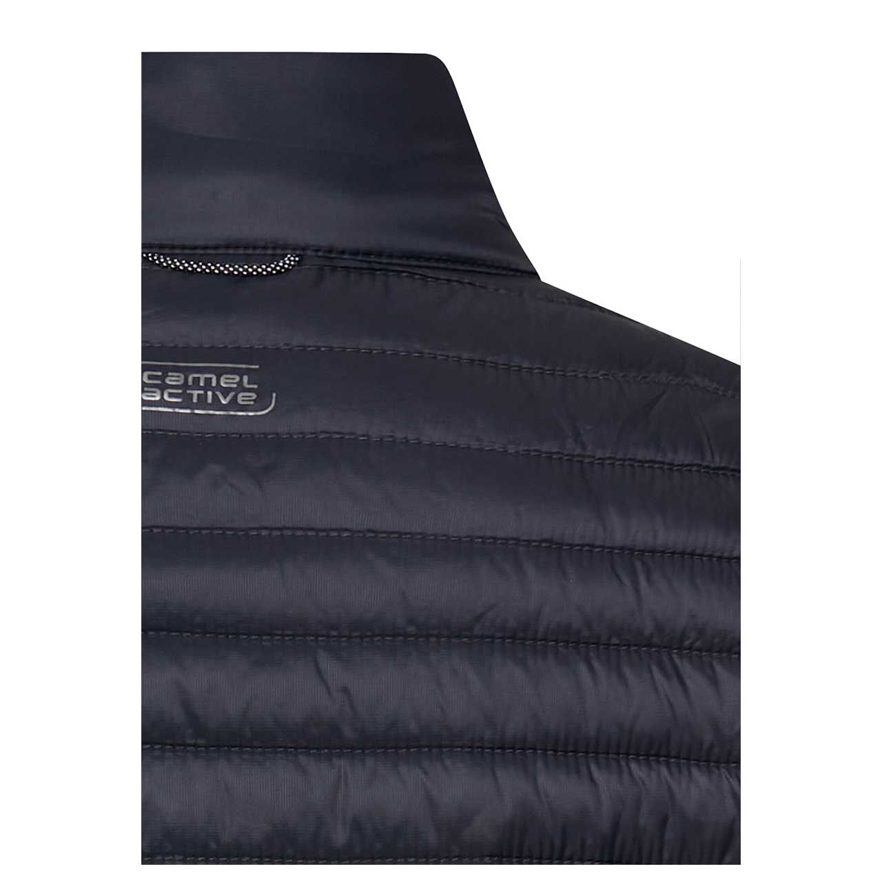 Herren Weste von Camel active in Dunkelblau, detaillierte Rückansicht