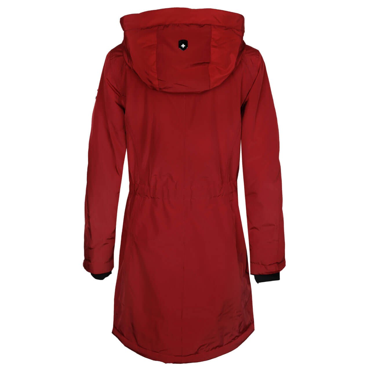 wellensteyn-damen-jacke-cucina-cuci-382-darkred-hinten Damen Jacke Cucilla von Wellensteyn in Dunkelrot, Rückansicht