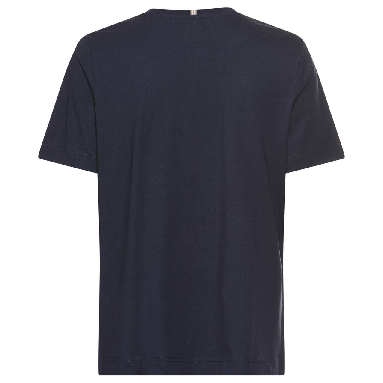 Damen T-Shirt von Camel active in Dunkelblau mit Print, Rückansicht