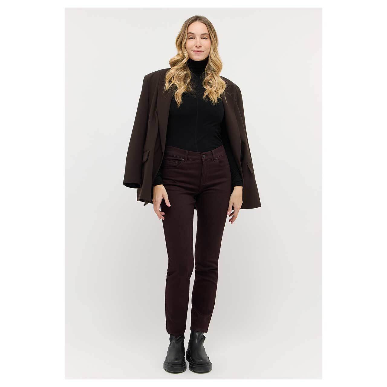 Angels Cici Jeans deep wine used