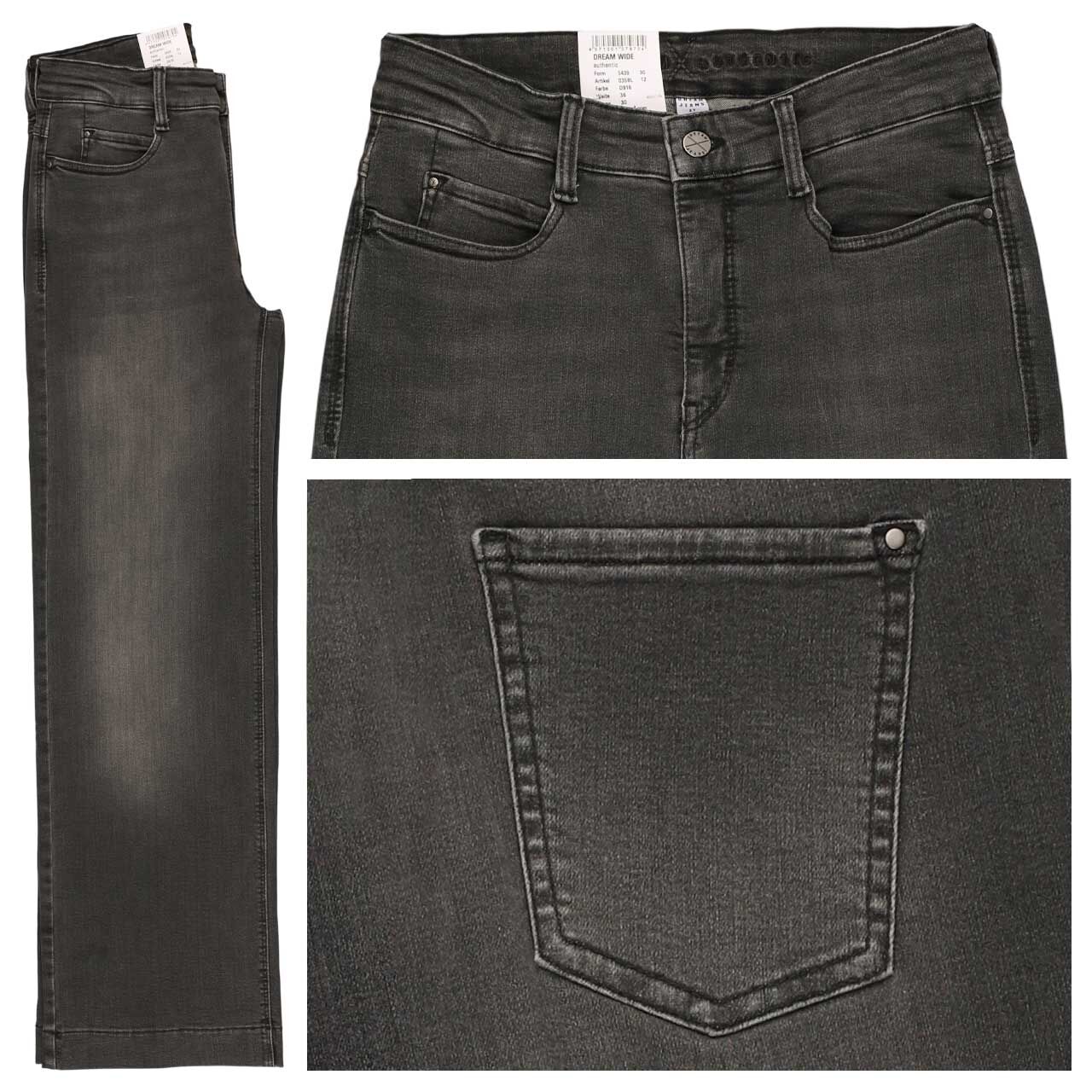 MAC Dream Wide Jeans soft grey authentic used