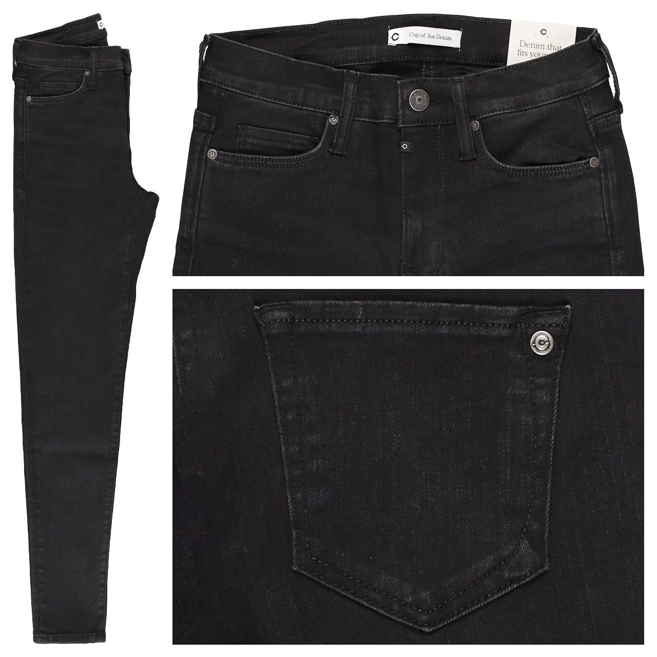 Cup of Joe Sophia Jeans black vintage