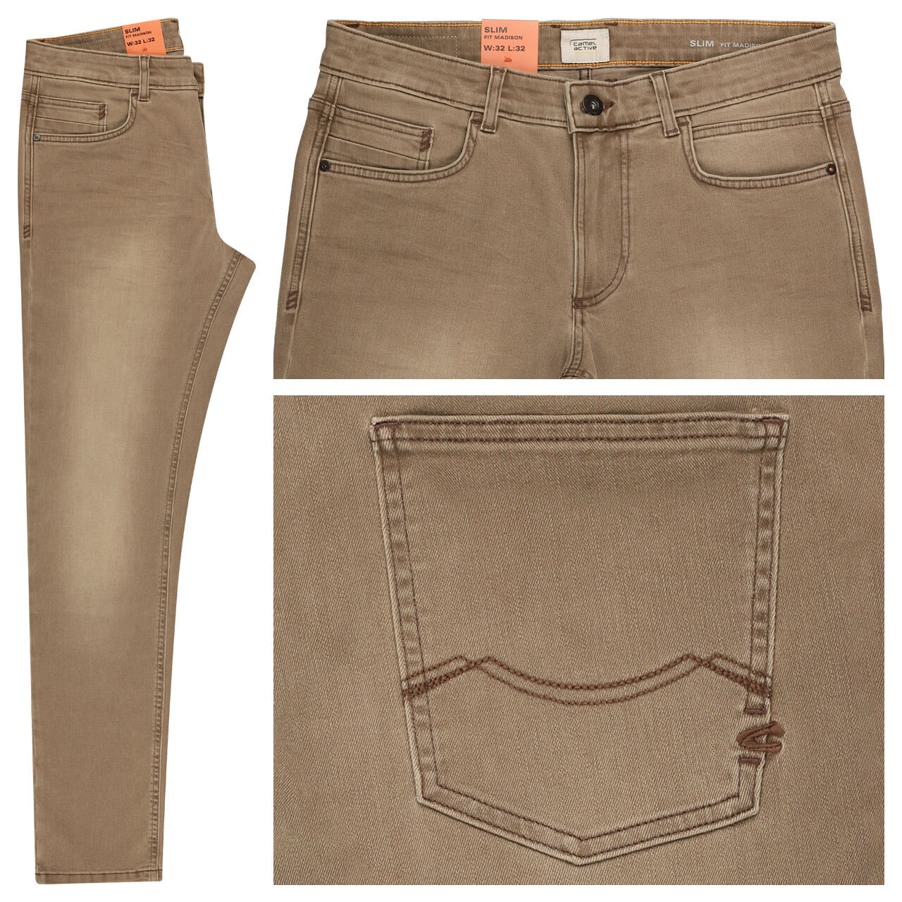 Camel active Madison Jeans light brown