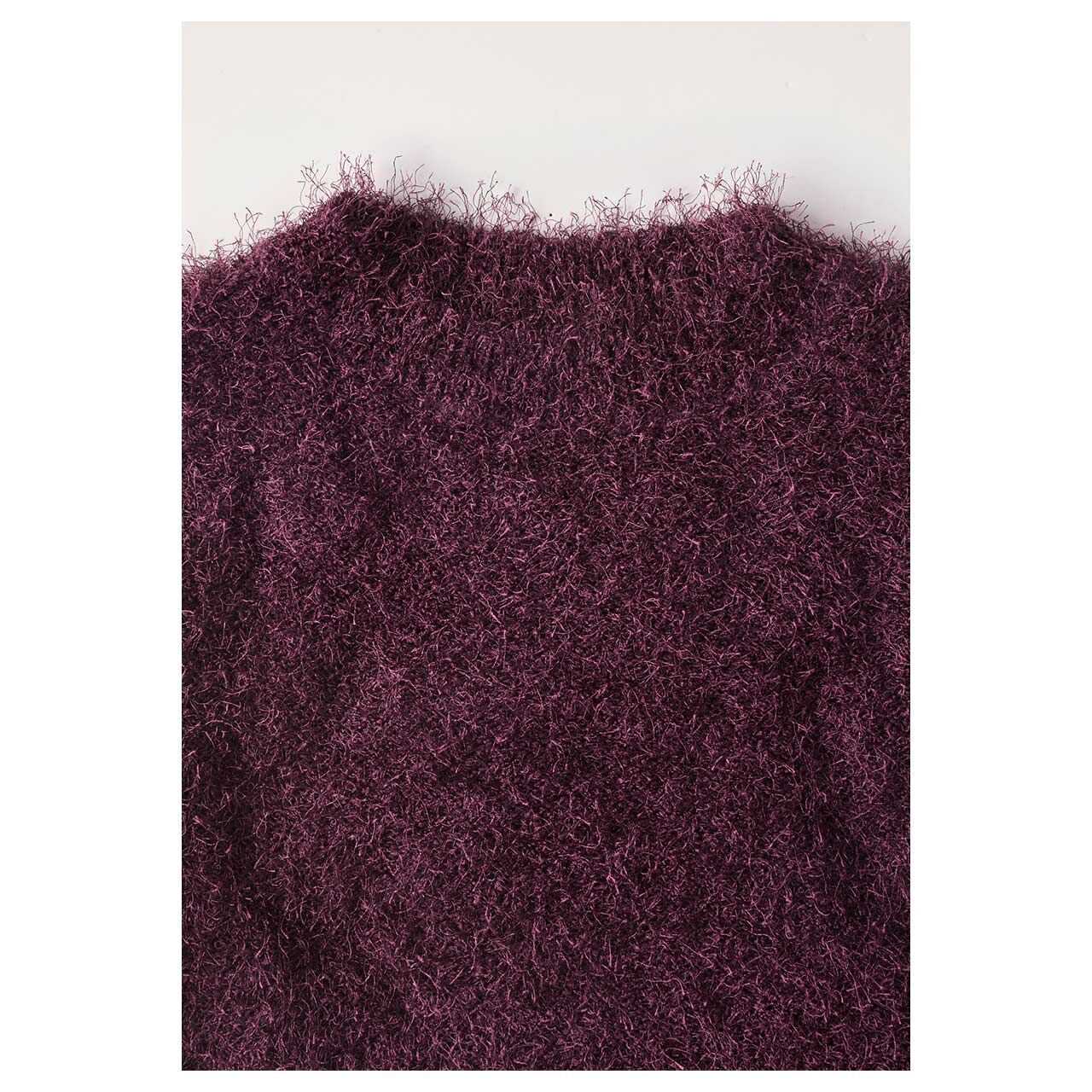 Street One Damen Pullover Rounded Neck Fringe rustic rouge