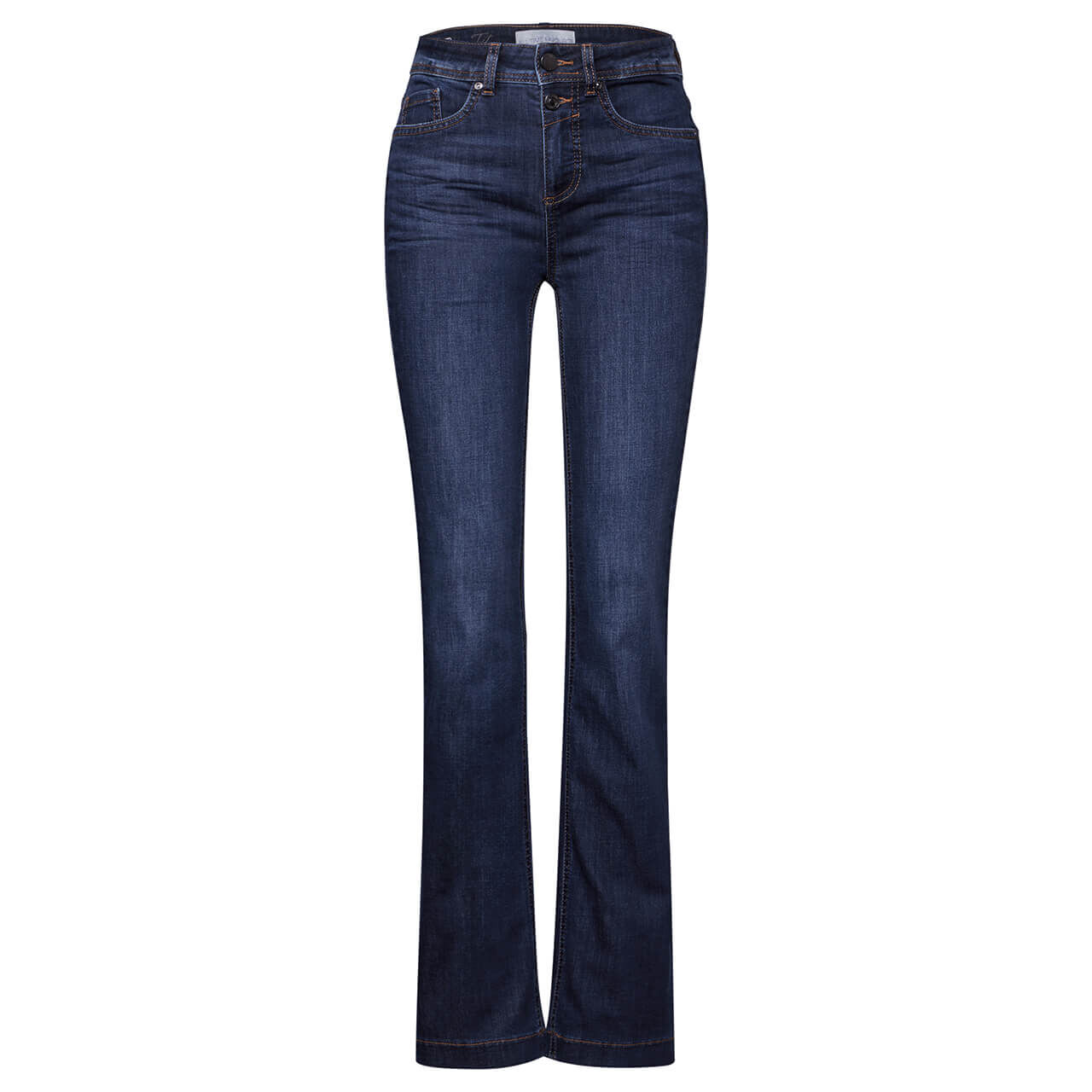 Street One Bootcut Jeans dark indigo slightly washed Street One Bootcut Jeans dark indigo slightly washed