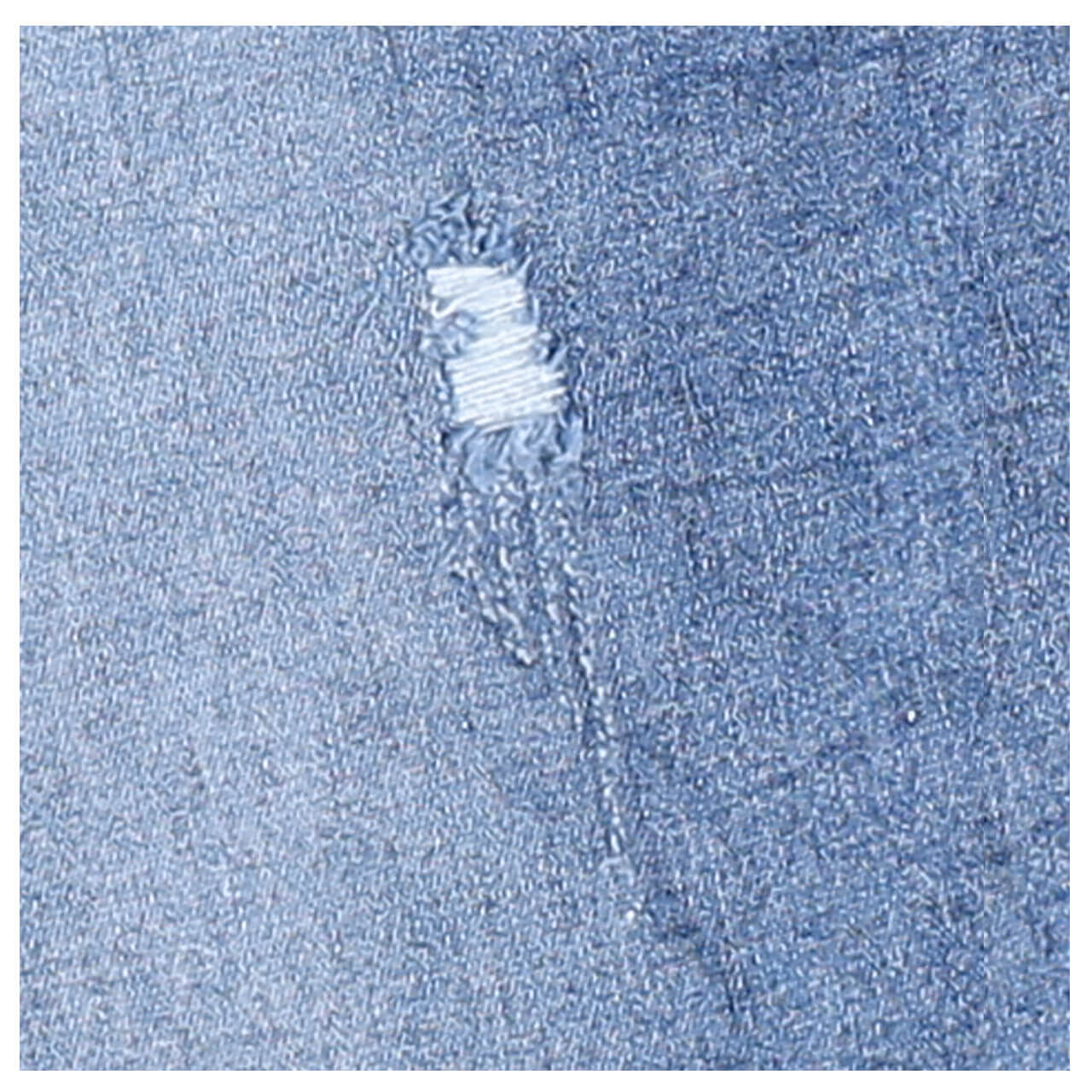 Buena Vista Jeans Bali 7/8 Stretch Denim für Damen in Hellblau mit Destroyed-Effekten, FarbNr.: 5444