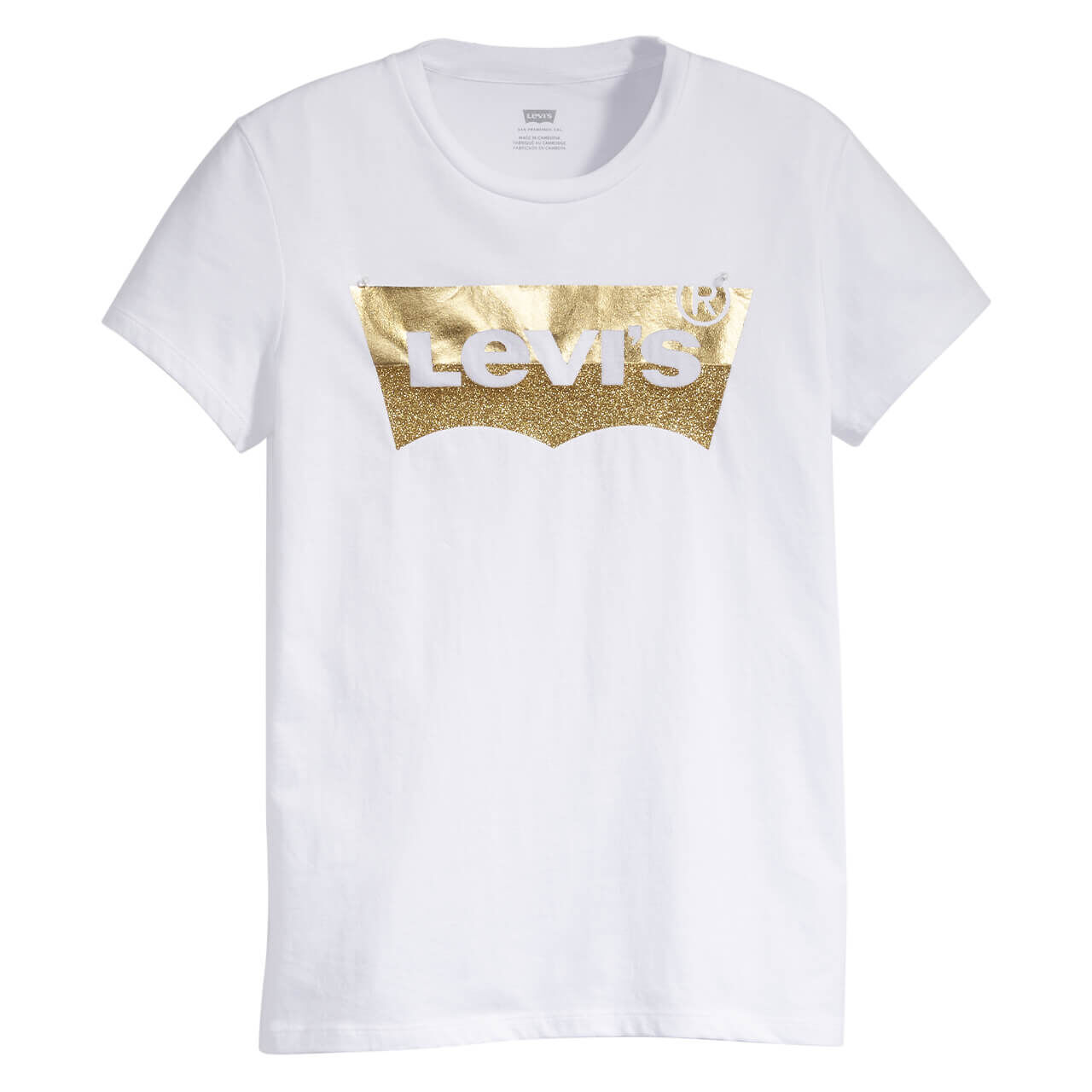 Levi's® Damen Logo T-Shirt golden