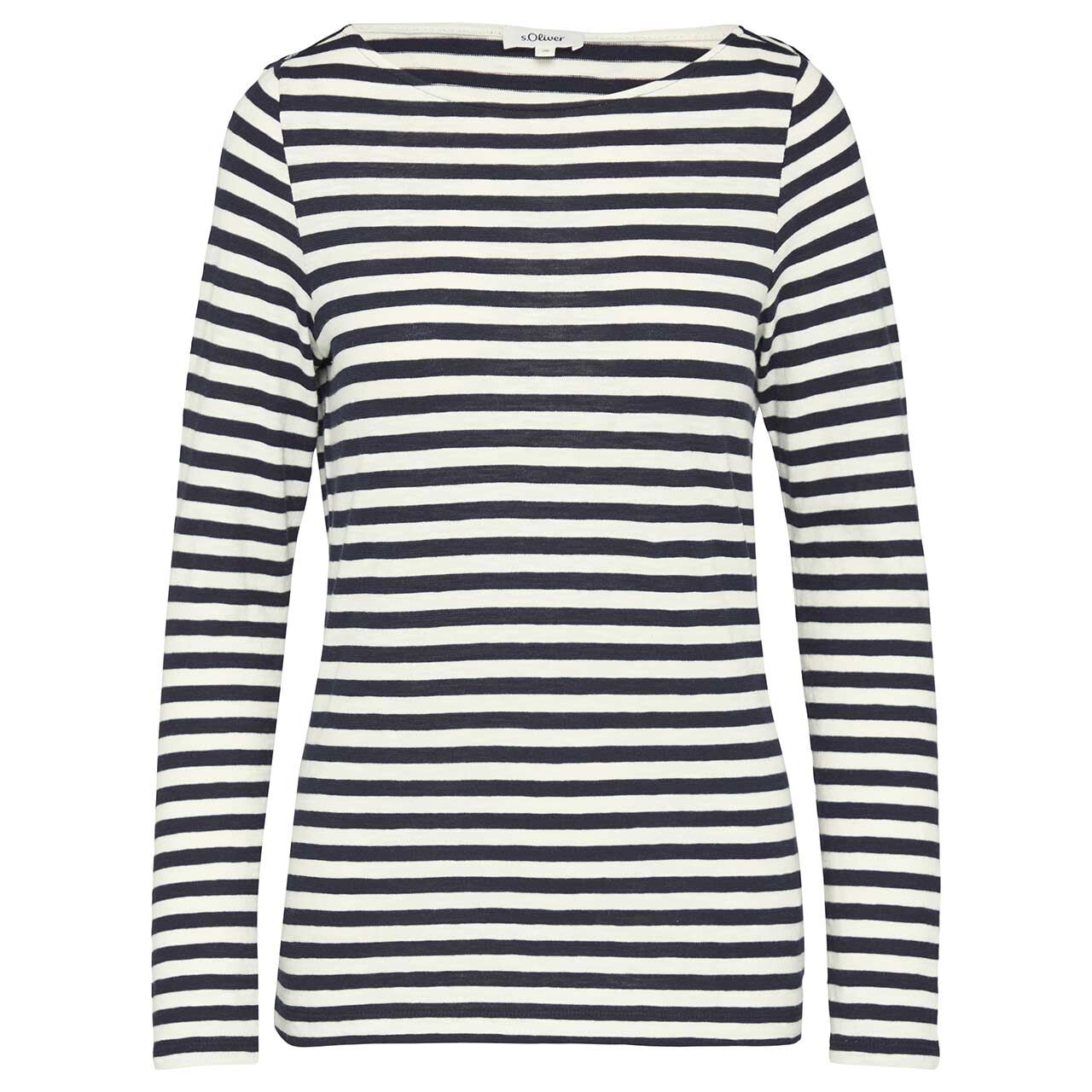 s.Oliver Damen Langarm Shirt navy white striped s.Oliver Damen Langarm Shirt navy white striped