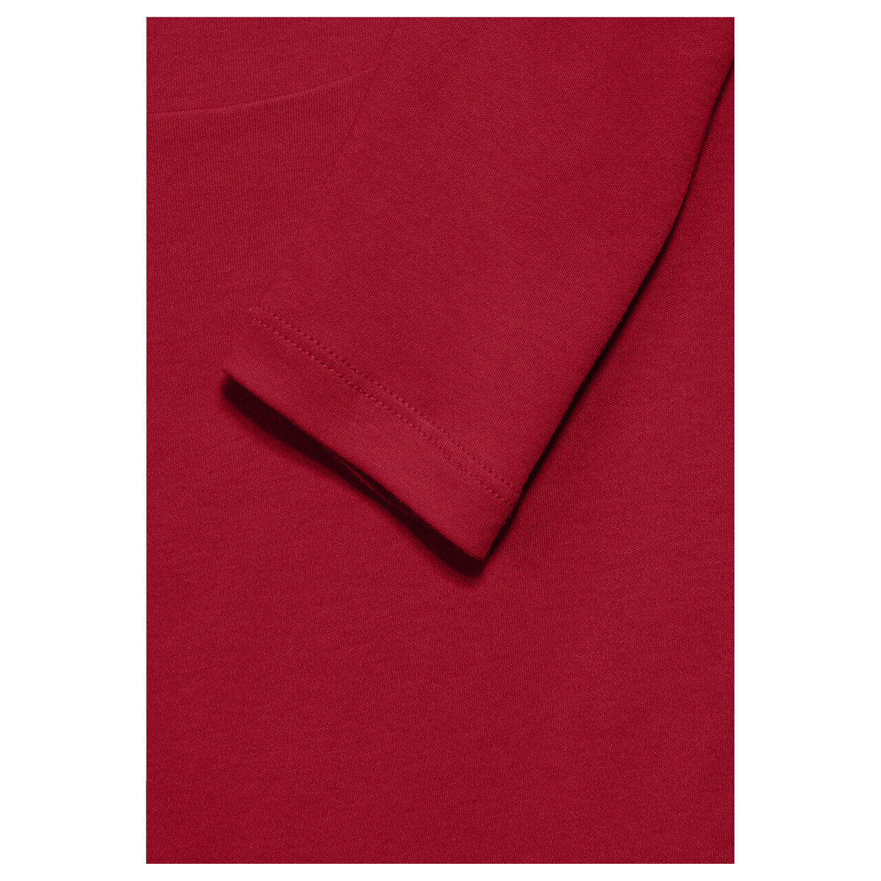 Street One Damen Langarm Shirt Lanea intense red