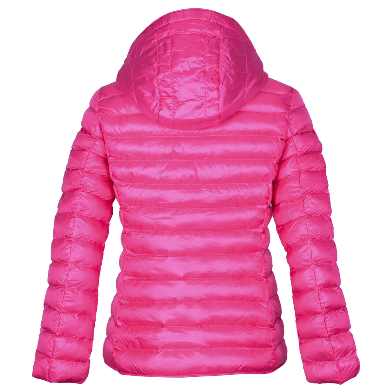 Damen Jacke Italy Hood von Wellensteyn in Knallrosa, Rückansicht