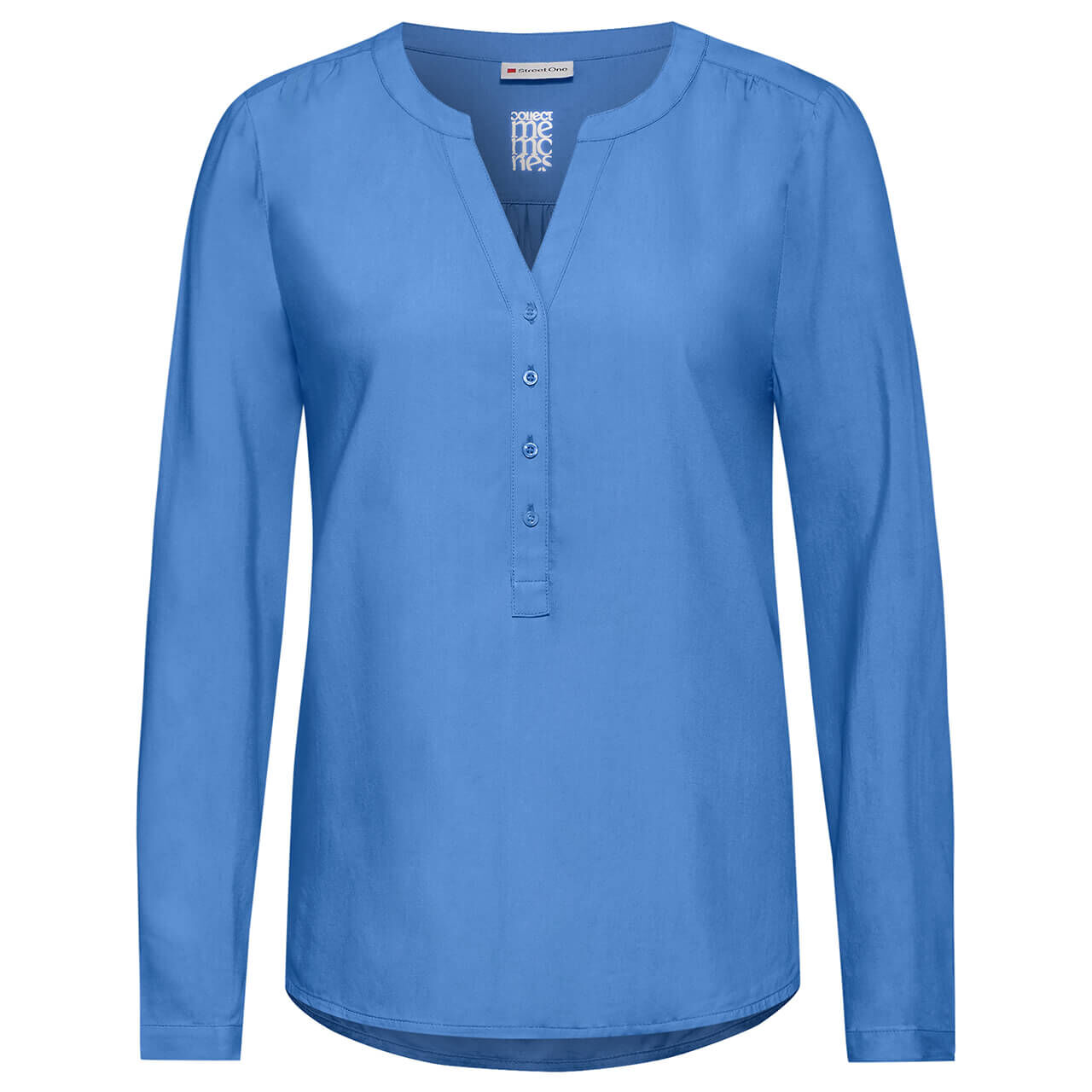 Street One Damen Langarm Bluse Bamika marina blue 