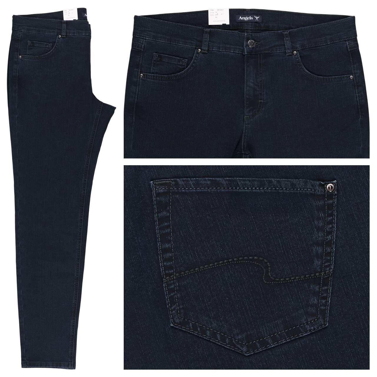 Angels Skinny Jeans blue black
